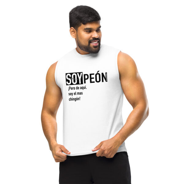 "SOY" Peón Muscle Shirt - Image 3