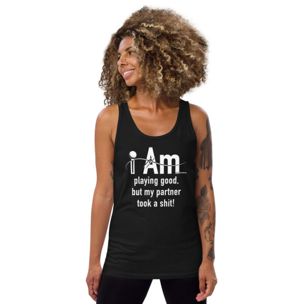 "I Am Playing Good" ~ Unisex Tank Top - Image 10