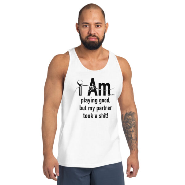 "I Am Playing Good" ~ Unisex Tank Top - Image 4