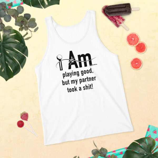 "I Am Playing Good" ~ Unisex Tank Top - Image 5