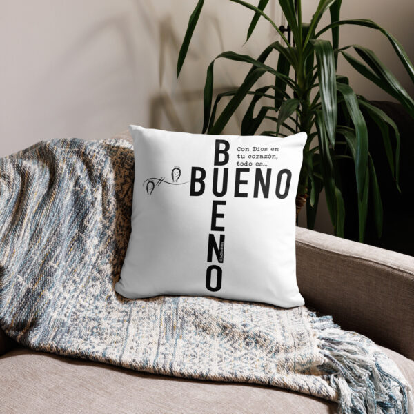 "Bueno Bueno" Spanish ~ Basic Pillow - Image 3