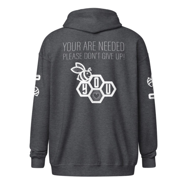 "Bee U" Hoodie ~ You are needed. Please don't give up! - Image 17