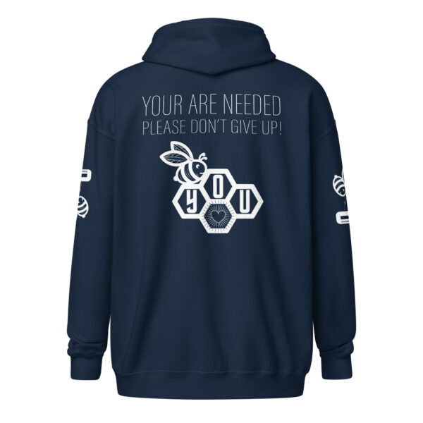 "Bee U" Hoodie ~ You are needed. Please don't give up! - Image 13