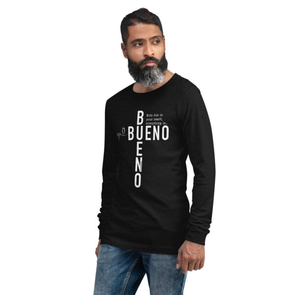 "Bueno Bueno" English ~ Unisex Long Sleeve Tee - Image 2