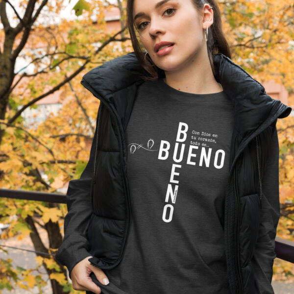 "Bueno Bueno" Spanish ~ Unisex Long Sleeve Tee - Image 16