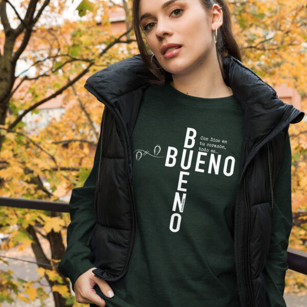 "Bueno Bueno" Spanish ~ Unisex Long Sleeve Tee - Image 14