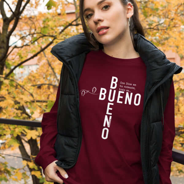 "Bueno Bueno" Spanish ~ Unisex Long Sleeve Tee - Image 10