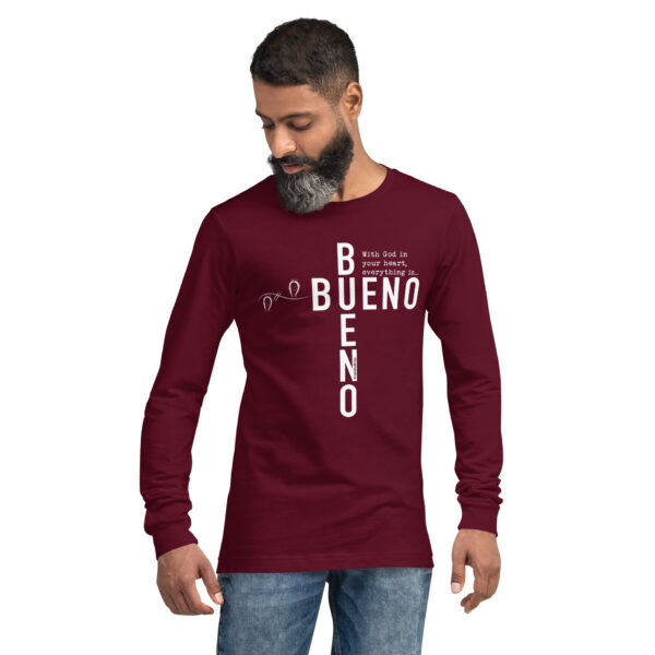 "Bueno Bueno" English ~ Unisex Long Sleeve Tee - Image 7