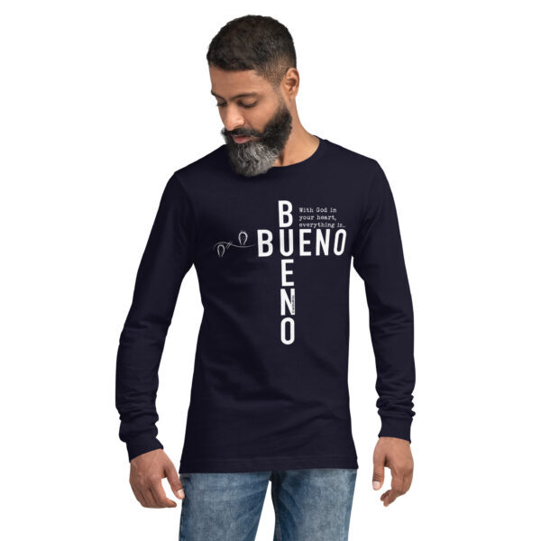 "Bueno Bueno" English ~ Unisex Long Sleeve Tee - Image 5