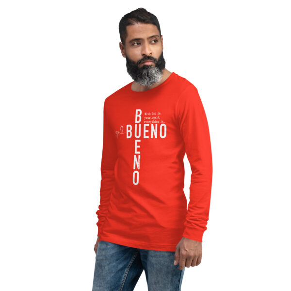 "Bueno Bueno" English ~ Unisex Long Sleeve Tee - Image 22