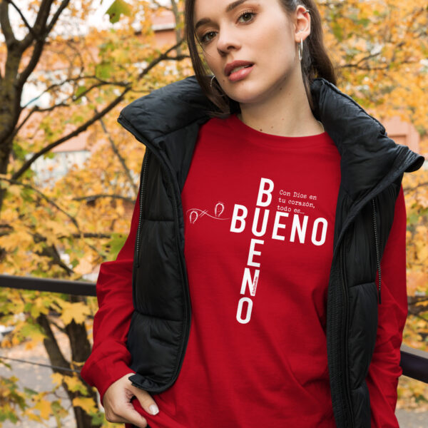 "Bueno Bueno" Spanish ~ Unisex Long Sleeve Tee - Image 12