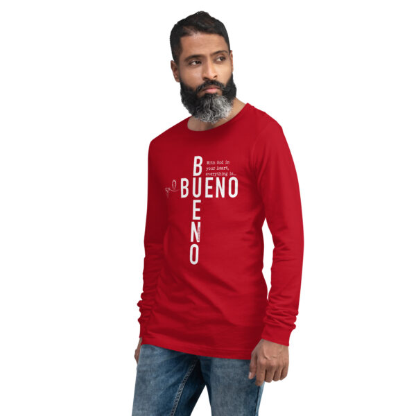 "Bueno Bueno" English ~ Unisex Long Sleeve Tee - Image 10