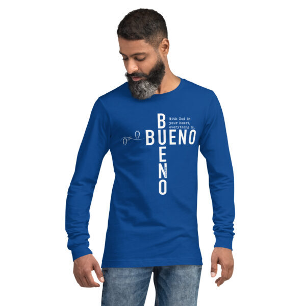 "Bueno Bueno" English ~ Unisex Long Sleeve Tee - Image 15