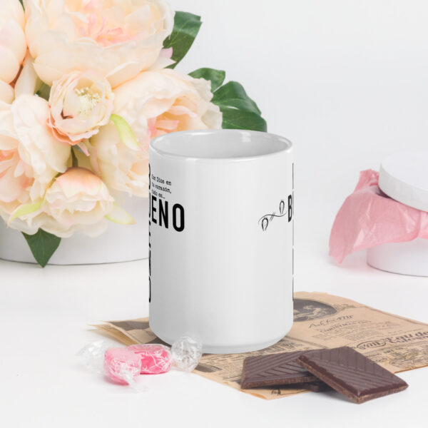 "Bueno Bueno" Spanish ~ White Glossy Mug - Image 7