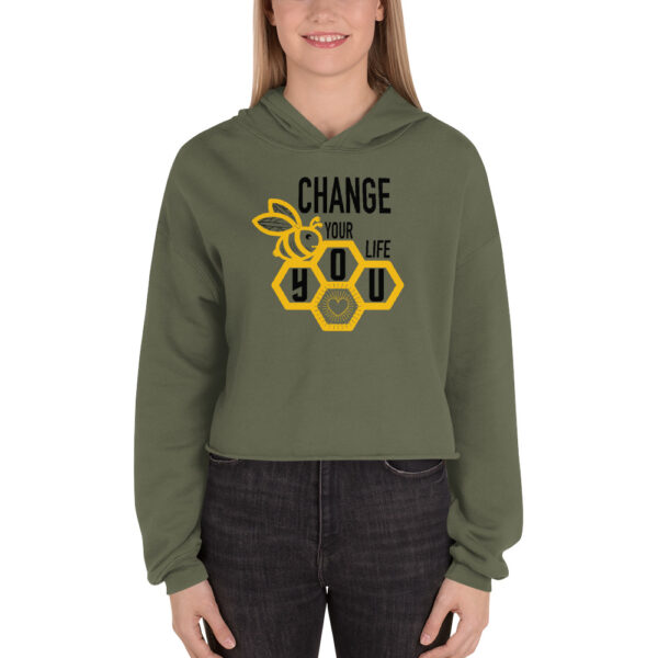 "Bee U" Hoodie ~ Change your life. Be you. - Image 4