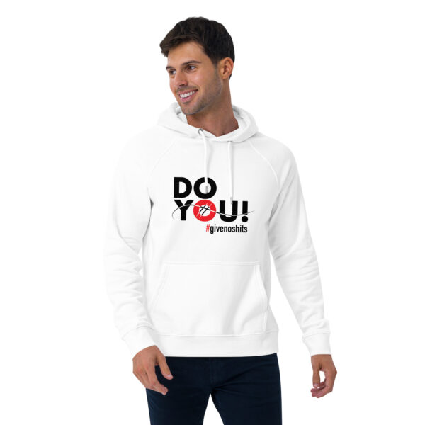 "Do You" ~ Unisex Eco Raglan Hoodie - Image 10