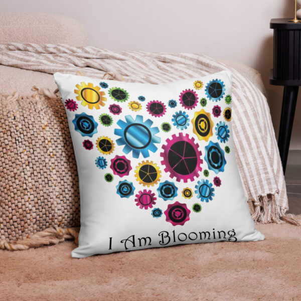 "I Am Blooming" ~ Gear Heart Basic Pillow