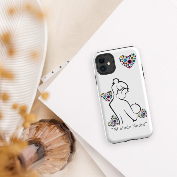 "Mi Linda Madre" ~ Gear Heart – Tough Case for iPhone® - Image 2