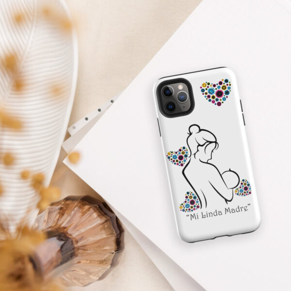 "Mi Linda Madre" ~ Gear Heart – Tough Case for iPhone® - Image 4