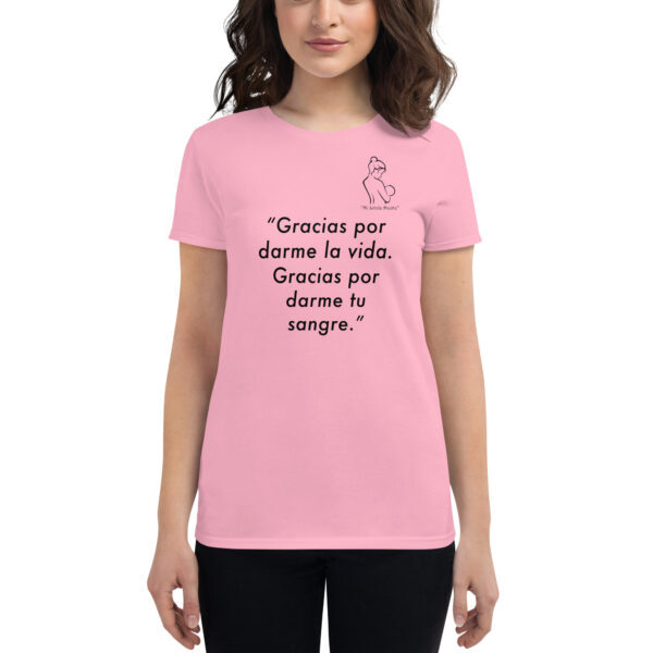 "Mi Linda Madre" ~ Vida – Women's short sleeve t-shirt - Image 9