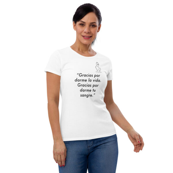 "Mi Linda Madre" ~ Vida – Women's short sleeve t-shirt