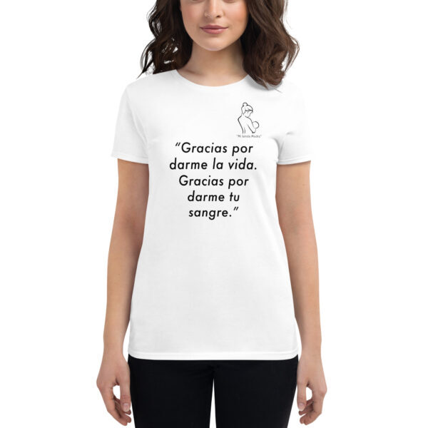 "Mi Linda Madre" ~ Vida – Women's short sleeve t-shirt - Image 11