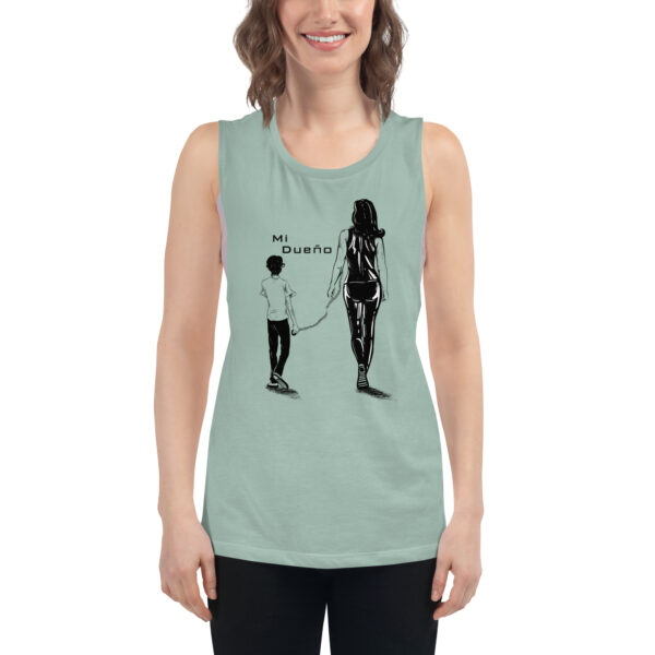 "Mi Dueño" ~ Ladies’ Muscle Tank - Image 12