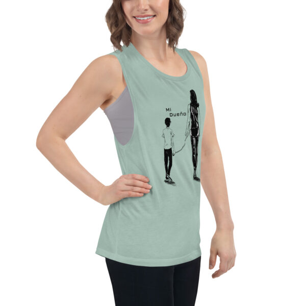 "Mi Dueño" ~ Ladies’ Muscle Tank - Image 14