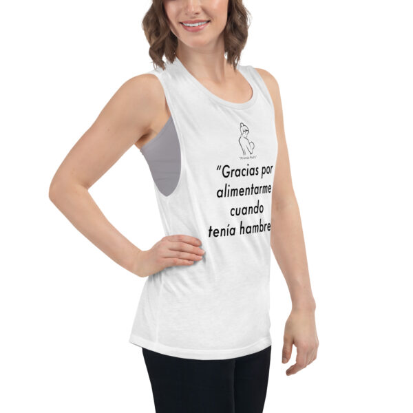 "Mi Linda Madre" ~ Hambre – Ladies’ Muscle Tank - Image 15