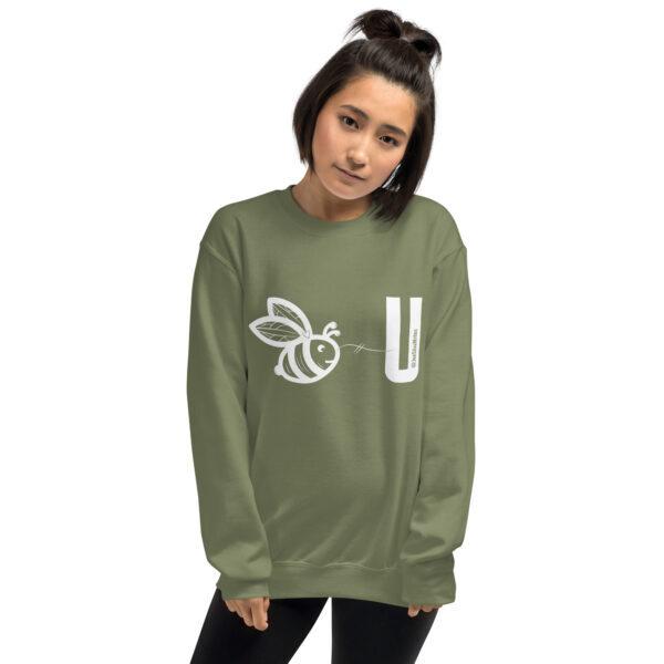 "Bee U" ~ Unisex Sweatshirt - Image 3