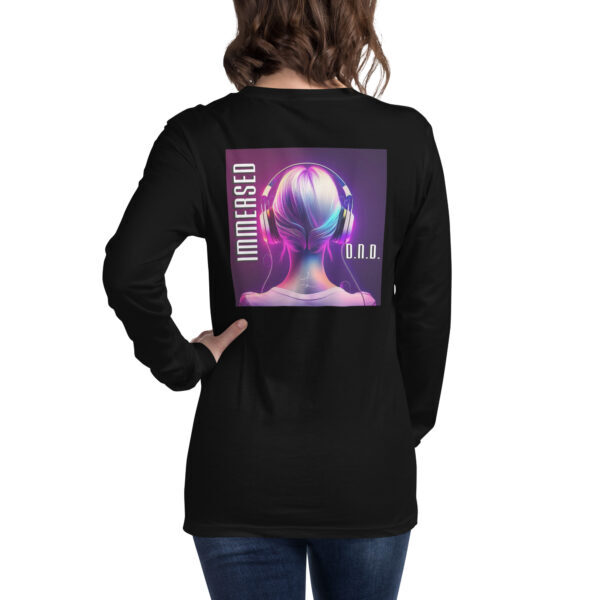 "Immersed" ~ D.N.D. Unisex Long Sleeve Tee - Image 2