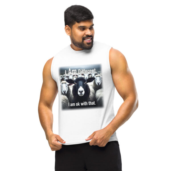 "I Am Different" ~ Blak Sheep Muscle Shirt