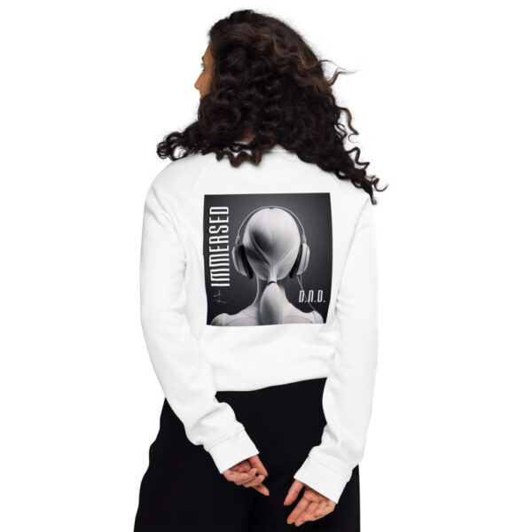 "Immersed" ~ D.N.D. Unisex Organic Raglan Sweatshirt