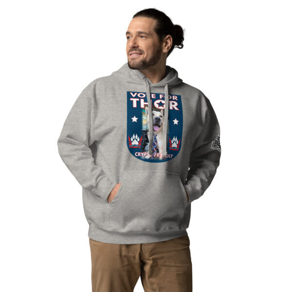 "Vote For Thor" ~ Unisex Hoodie - Image 13