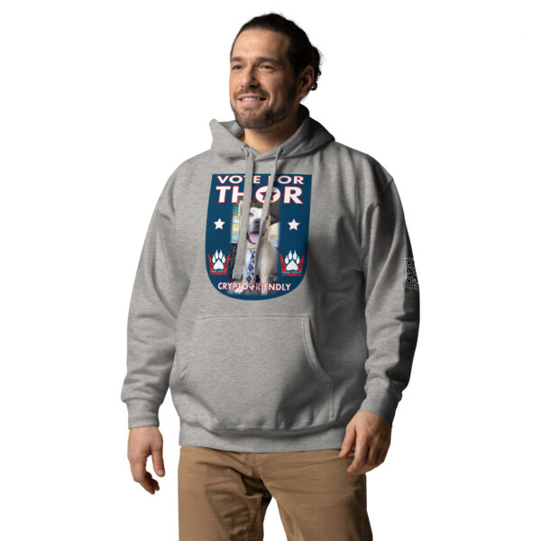 "Vote For Thor" ~ Unisex Hoodie - Image 14