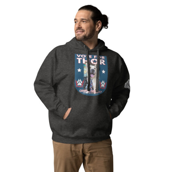 "Vote For Thor" ~ Unisex Hoodie - Image 7