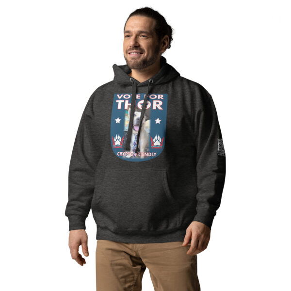 "Vote For Thor" ~ Unisex Hoodie - Image 8