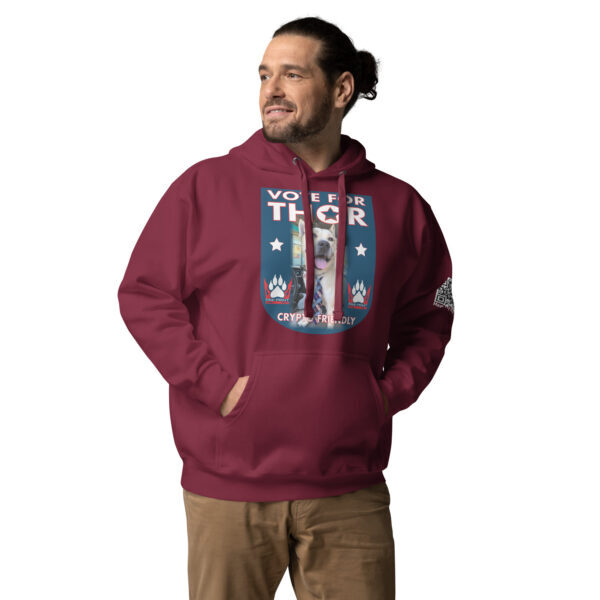 "Vote For Thor" ~ Unisex Hoodie - Image 5