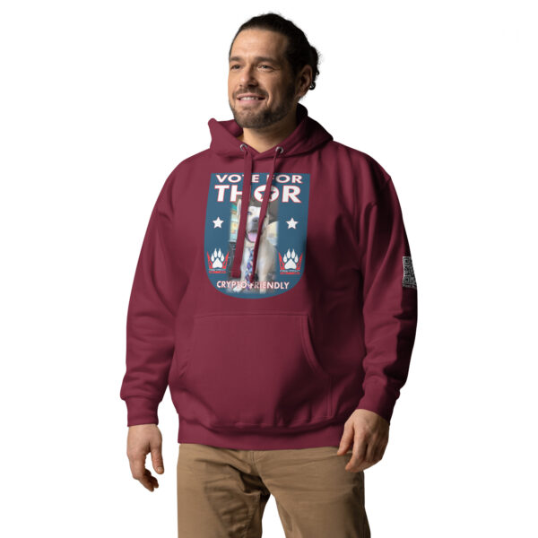 "Vote For Thor" ~ Unisex Hoodie - Image 6