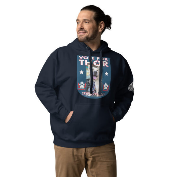 "Vote For Thor" ~ Unisex Hoodie - Image 3