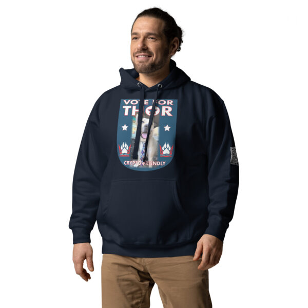 "Vote For Thor" ~ Unisex Hoodie - Image 4