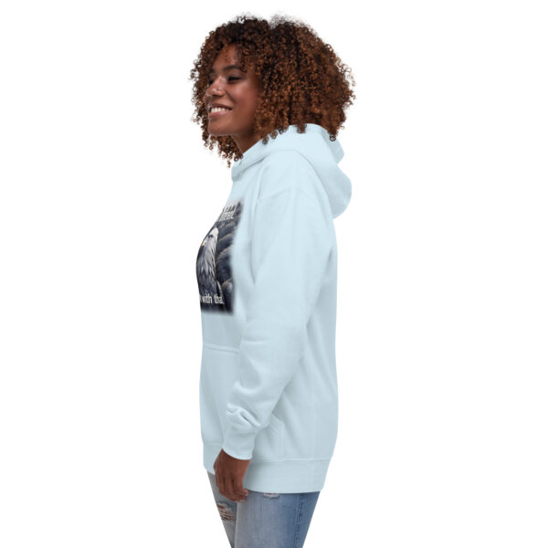 "I Am Different" ~ Silver Eagle Unisex Hoodie - Image 13