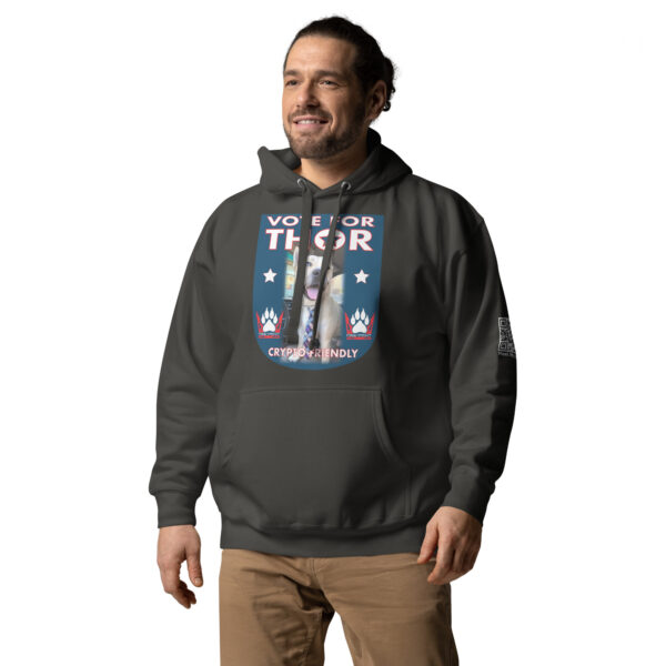 "Vote For Thor" ~ Unisex Hoodie - Image 10