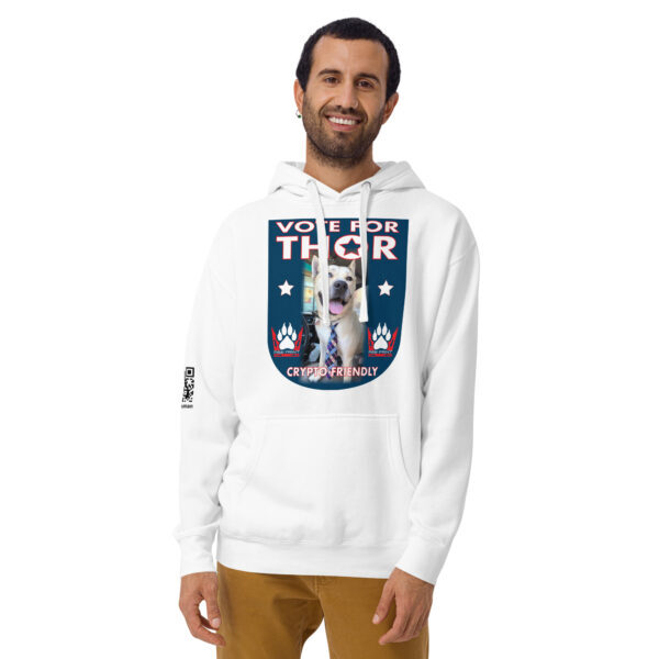 "Vote For Thor" ~ Unisex Hoodie - Image 15