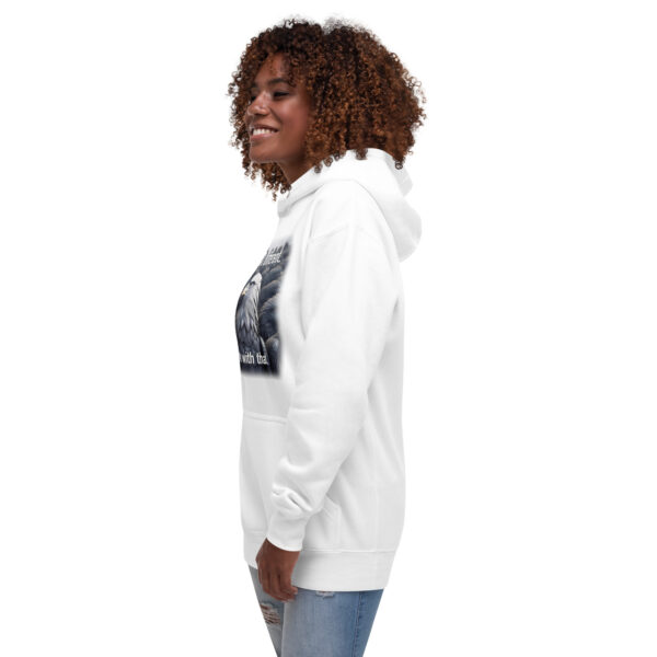 "I Am Different" ~ Silver Eagle Unisex Hoodie - Image 18