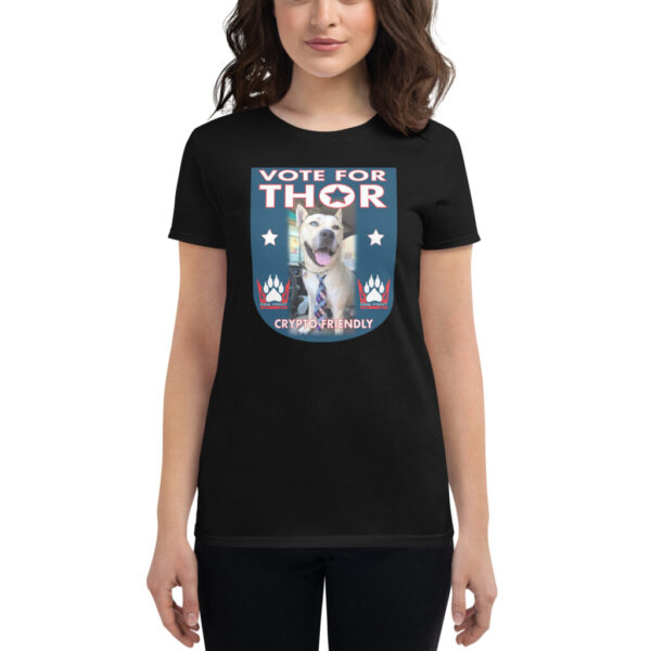 "Vote For Thor" ~ Women's Short Sleeve T-shirt