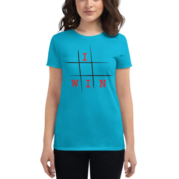 "Tic Tac Win" ~ Women's Short Sleeve T-Shirt - Image 5