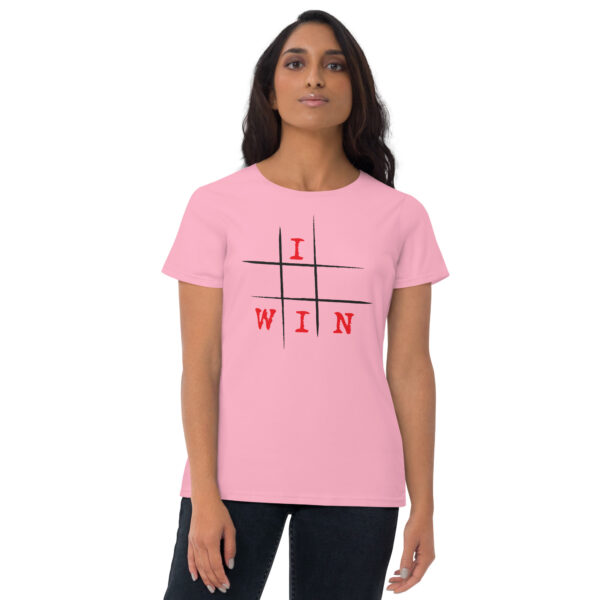 "Tic Tac Win" ~ Women's Short Sleeve T-Shirt - Image 2