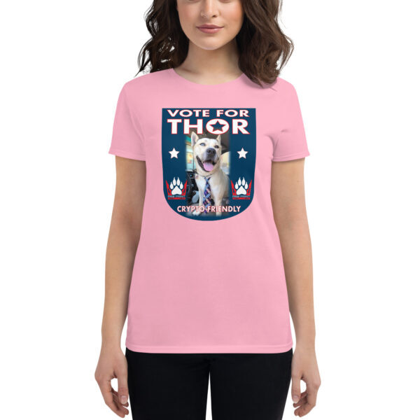 "Vote For Thor" ~ Women's Short Sleeve T-shirt - Image 14