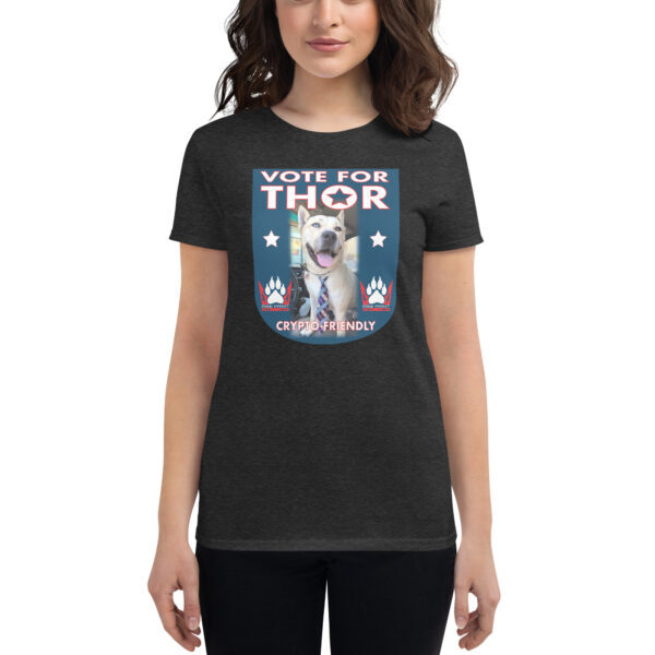 "Vote For Thor" ~ Women's Short Sleeve T-shirt - Image 5